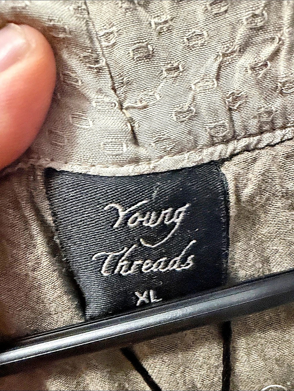 Young Threads Textured Layered Maxi Skirt Size XL NWT - Picture 4 of 8